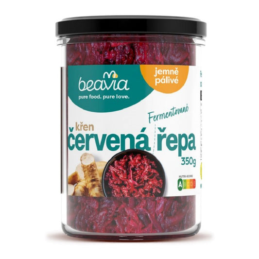 Beavia Červená řepa fermentovaná s křenem 350 g